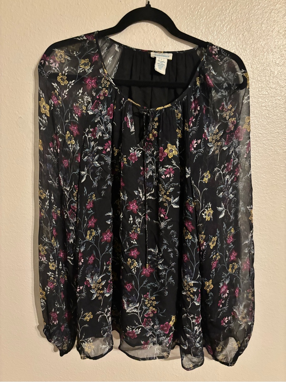 Sundance Acantha Floral Ruffle Top - Picture 2 of 8